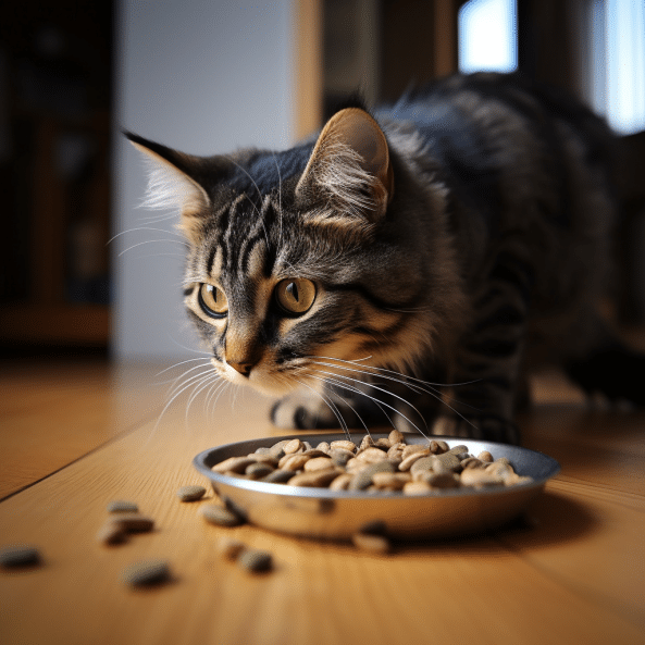 Keep roaches out of cat food