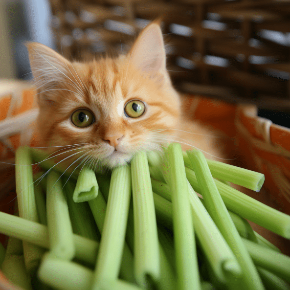 Cats and Veggie Straws
