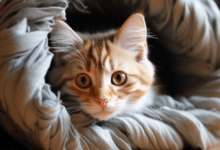 worms that look like rice in cats