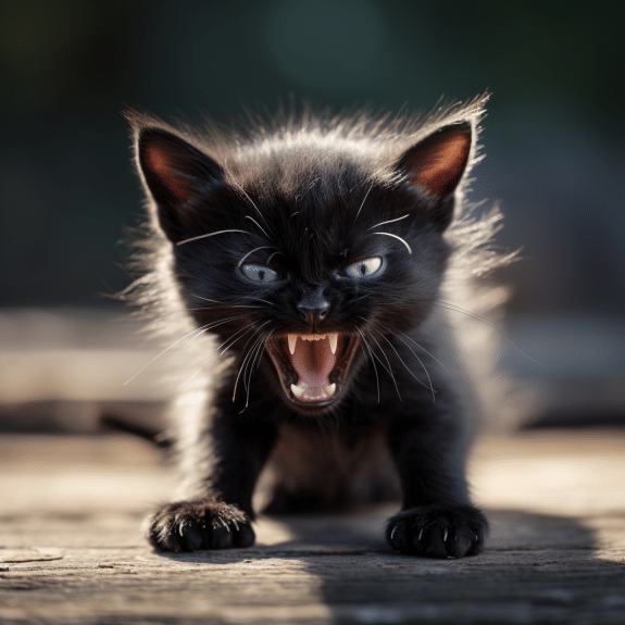 Dealing with an Evil Kitten Stage