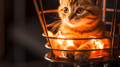 Heat Lamps for Cats