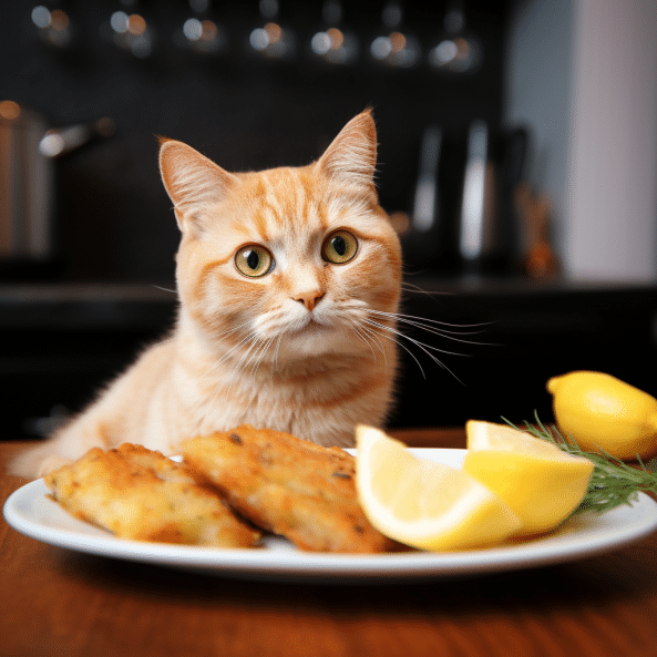 Lemon pepper chicken for cats