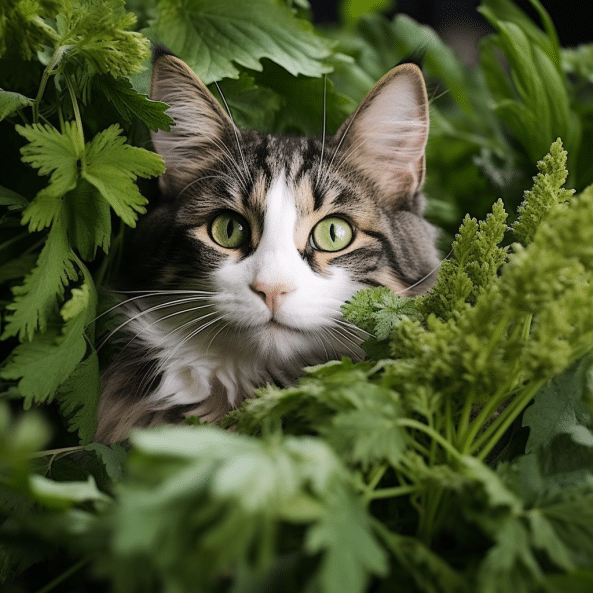 Is mugwort safe for cats
