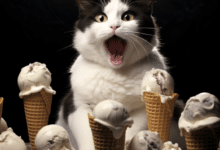 Can Cats Eat Cookies and Cream Ice Cream