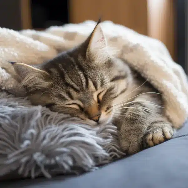 Cat Sleeping Habits  