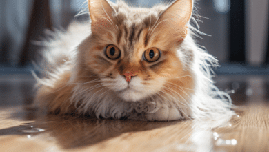 Safe Floor Cleaning for Cats2