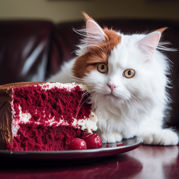 Can Cats Eat Red Velvet Cake