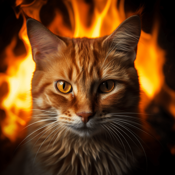 Can Cats See Flames