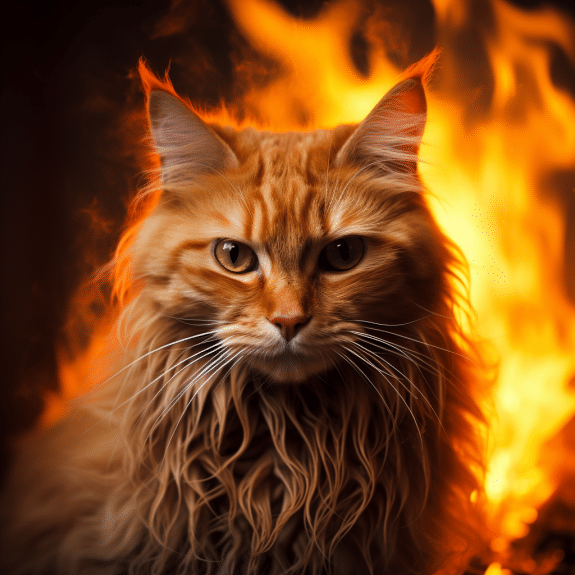 Can Cats See Flames