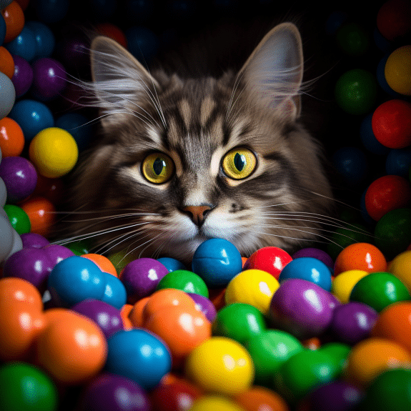Cats and M&M's