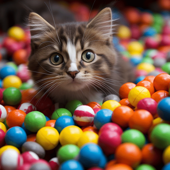 Cats and M&M's