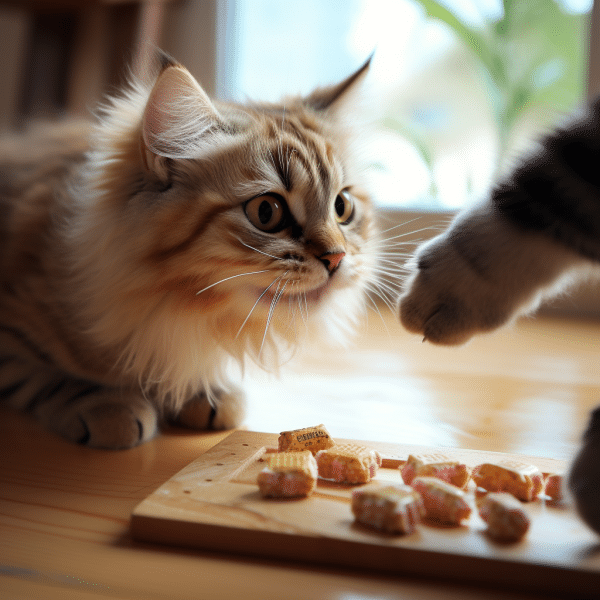 cat treats bonding health
