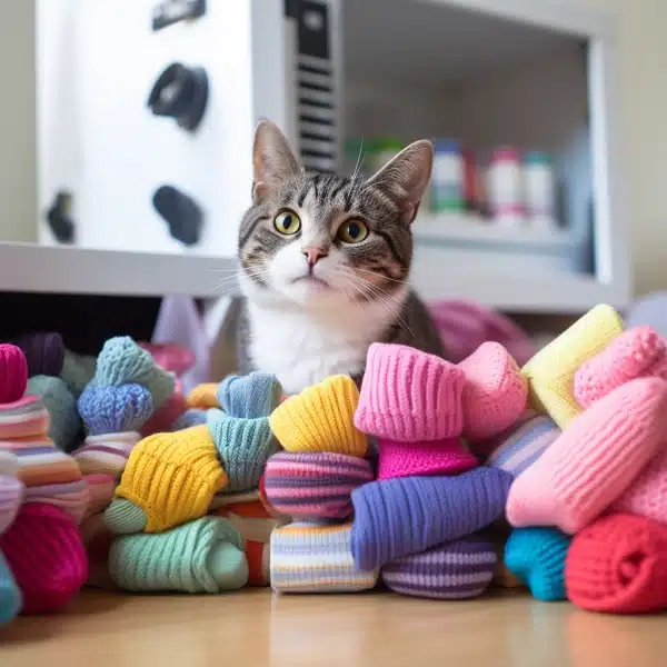 DIY Sock Toys for Cats