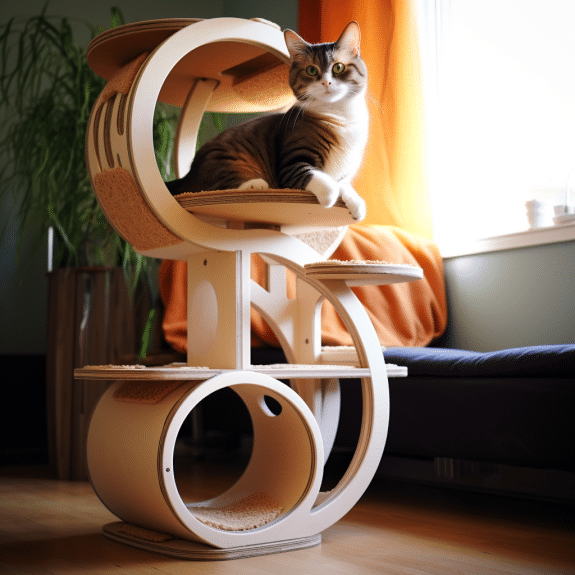 Creating a DIY Cat Tree