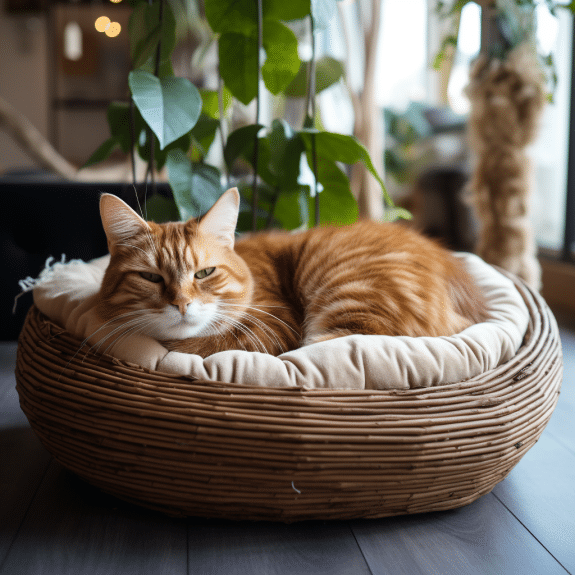 Senior cat beds