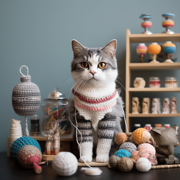 Handmade Cat Toys & Custom Accessories