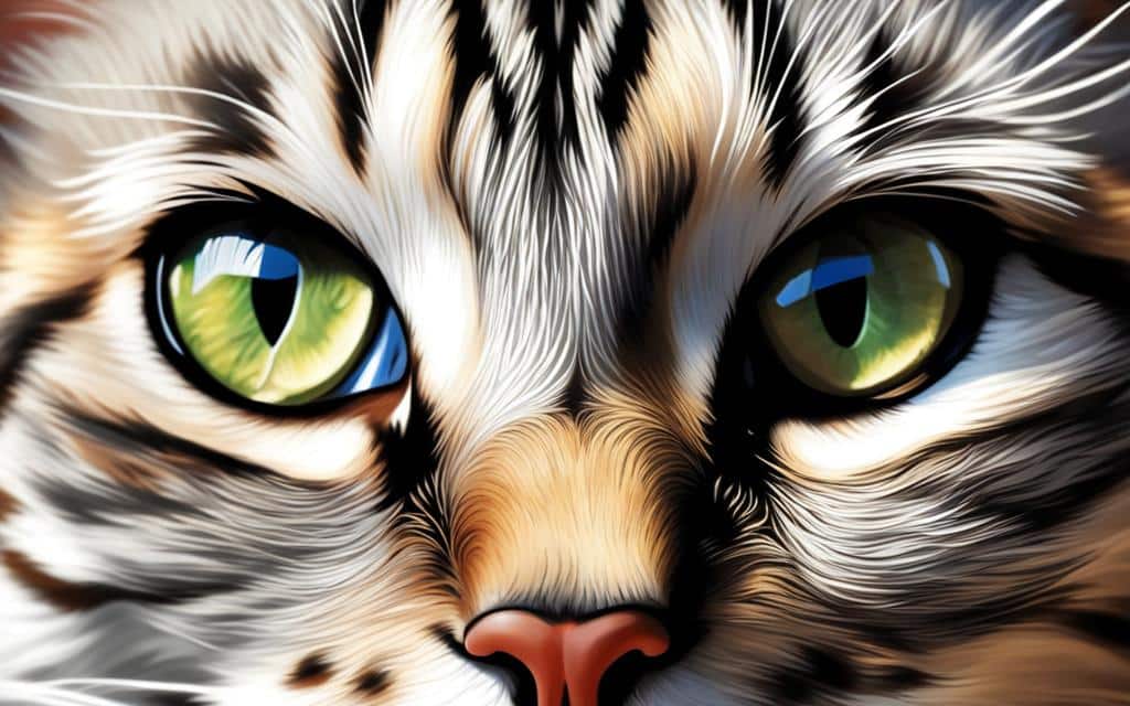 realistic cat drawing