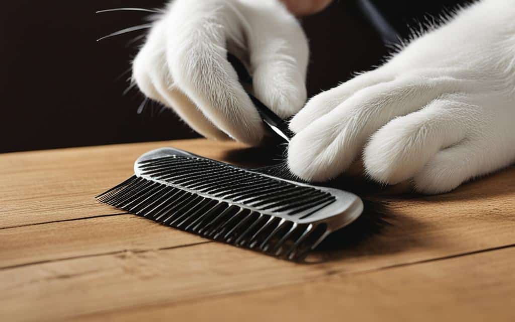 Cat grooming techniques