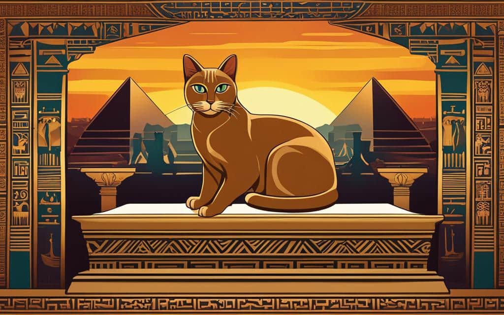 Cats in Ancient Egyptian art