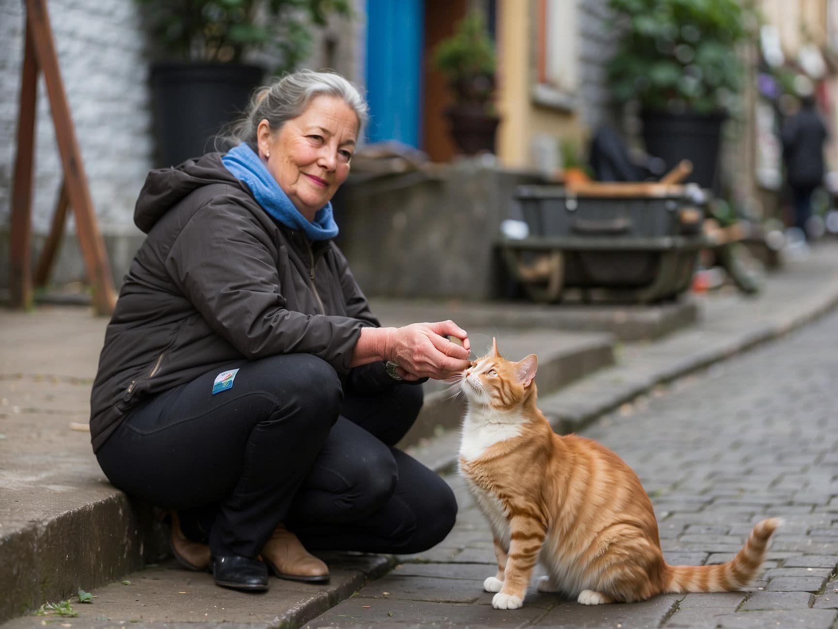 The Noble Work of Street Cat Caretakers