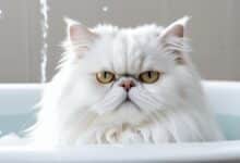 cat bath