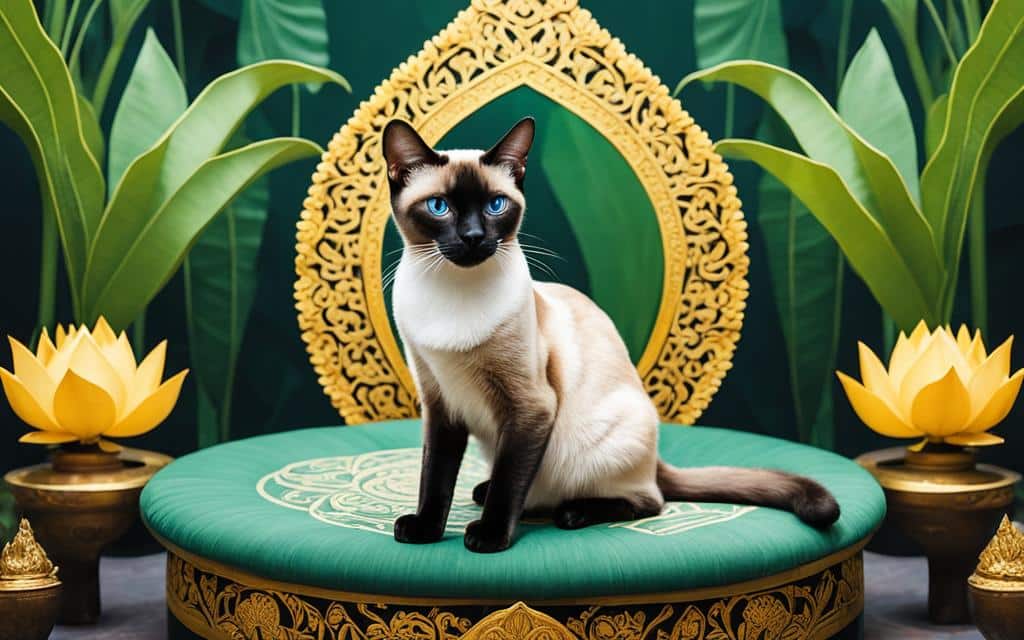 cats in Thai art