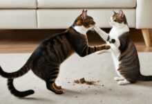 fighting cats