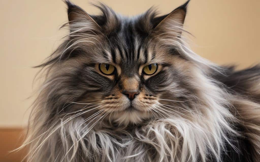 hair matting in long-haired cats
